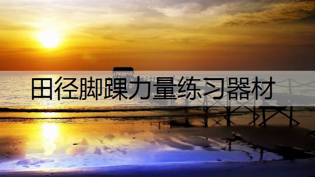 田径脚踝力量练习器材